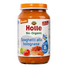 Bio Babygläschen Spaghetti alla Bolognese - ab 8 Monaten - 220g - 6er Vorteilspack von Holle