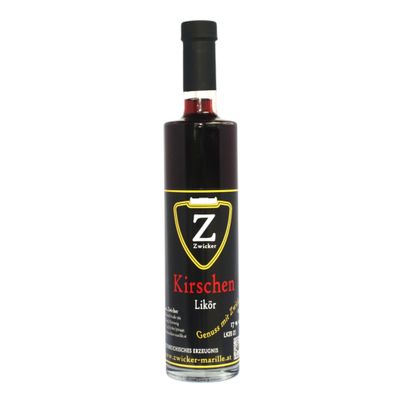 Kirschenlikör 500ml von Edeldestillerie Zwicker - Zwicker Marille