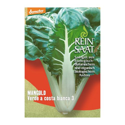 Bio Mangold Verde á Costa Bianca 3 Saatgut - 1 Beutel - 5er Vorteilspack von Reinsaat