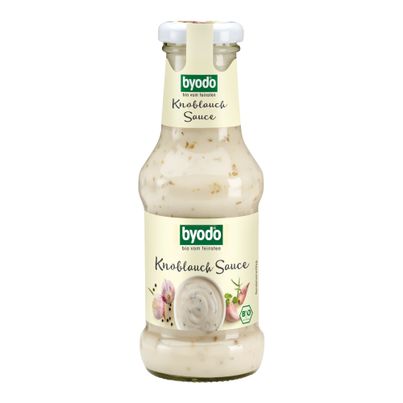 Bio Knoblauch Sauce 250ml - 6er Vorteilspack von Byodo