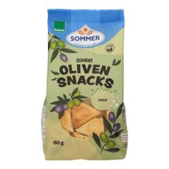 Bio Dinkel-Oliven-Snacks Natur 150g - 6er Vorteilspack von Sommer