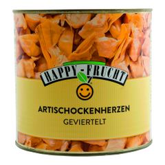 Artischockenherzen geviertelt 2500g von Happy Frucht