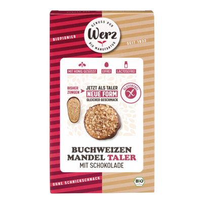 Bio Buchweizen Mandel Taler 150g - 8er Vorteilspack von Werz