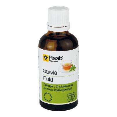 Bio Stevia Fluid 50ml - 6er Vorteilspack von Raab Vitalfood