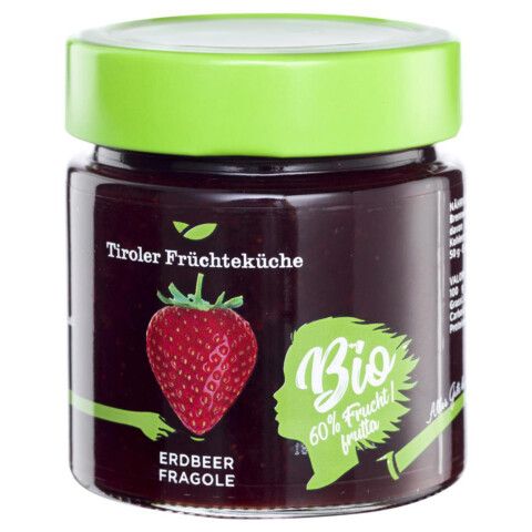 Organic strawberry jam 260g from Unterweger Konfitüren UWE