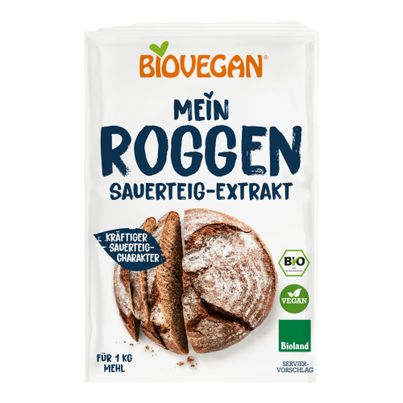 Bio Roggen-Sauerteig-Extrakt 30g - 12er Vorteilspack von Biovegan