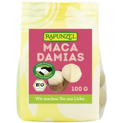 Organic Macadamia Nuts HIH 100g – 8-pack value pack from Rapunzel