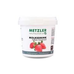 Süßmolke Pulver Erdbeer 100g von Metzler Molke