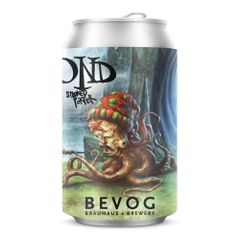 Ond Smoked Porter Bier 330ml - rauchig - geröstetes Malz - karamellige Note - leicht holziges Kräuteraroma - Craft Bier von Bevog Brewery
