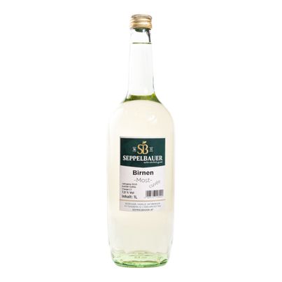 Birnenmost gemischt MW 1000ml von Seppelbauer