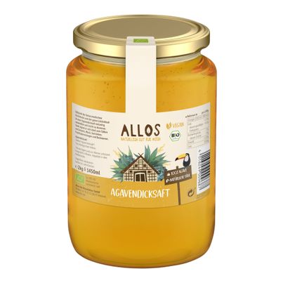 Bio Agavendicksaft 2000g - 3er Vorteilspack von Allos