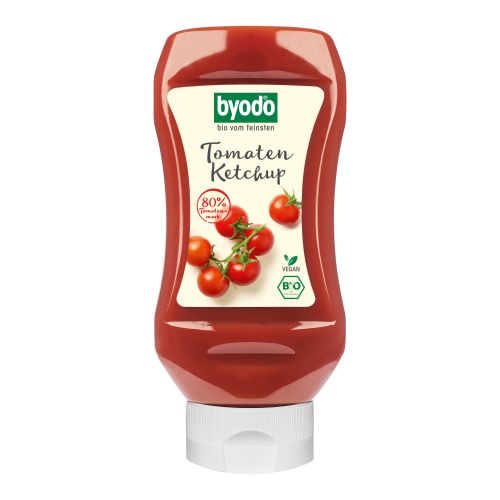 Organic tomato ketchup - 80% tomato m. 300ml - value pack of 6 from Byodo