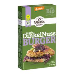 Bio Dinkel Nuss Burger 150g - 6er Vorteilspack von Bauck Mühle