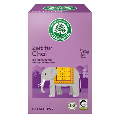 Bio Gewürztee Typisch Chai 20 Beutel 40g von Lebensbaum