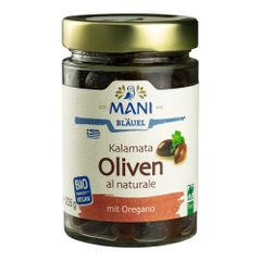 MANI Bio Kalamata Oliven al naturale 205g von MANI Bläuel