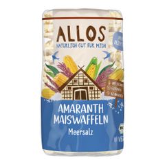 Bio Amaranth Maiswaffeln Meersalz 115g - 12er Vorteilspack von Allos