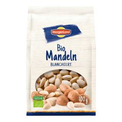 Bio Blanchierte Mandeln 100g - 8er Vorteilspack von Morgenland