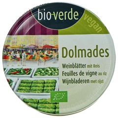 Bio Dolmades gefüllte Weinblätter 190g - 6er Vorteilspack von Bioverde