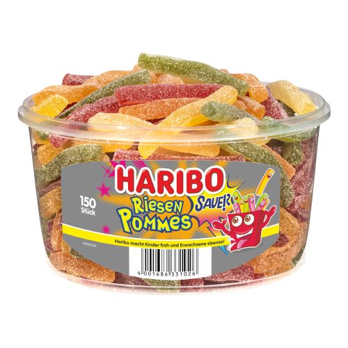 Haribo giant fries 150 pieces