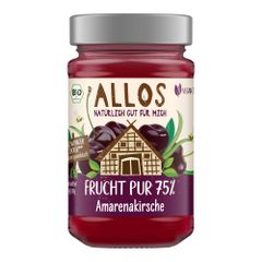 Bio Fruchtaufstrich 75% Amarenaki. 250g - 6er Vorteilspack von Allos