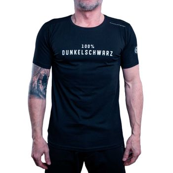 Dunkelschwarz T-Shirt DS-1 PROZENT black
