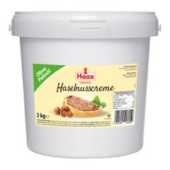 Hazelnut cream 3000g from Haas Eduard