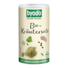 Bio-Kräutersalz m.15% Kräutern 125g - 6er Vorteilspack von Byodo