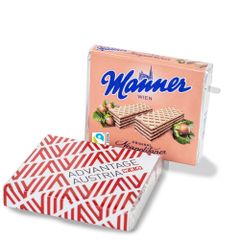Personalized Manner Neapolitan hazelnut 75g pack with cardboard slipcase