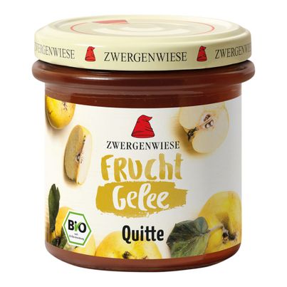 Bio Frucht Gelee Quitte 160g - 6er Vorteilspack von Zwergenwiese