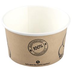 Eisbecher Pappe PLA 120 ml 50Stück von Decor Service
