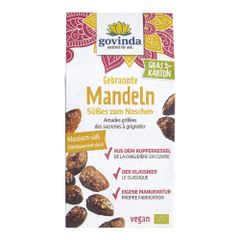 Bio Gebrannte Mandeln 100g - 6er Vorteilspack von Govinda