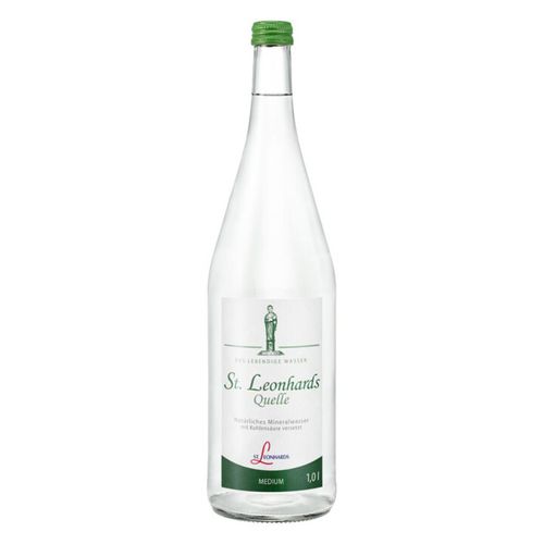 St. Leonhard Quelle medium 1000ml - Qualitätswasser von St. Leonhards Quellen