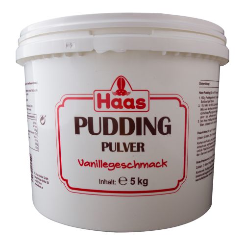 Pudding Vanille 5000g von Haas Eduard