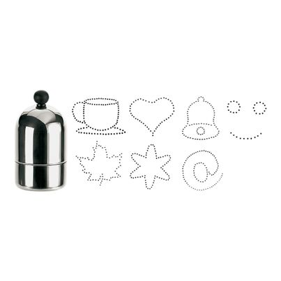 Chocolate shaker CNS 7 motifs from Sambonet