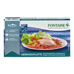 Bio Heringsplatte BioGemüse 200g - 6er Vorteilspack von Fontaine