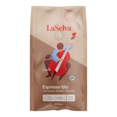 Bio Forte Espresso ganze Bohne 1000g - 6er Vorteilspack von La Selva