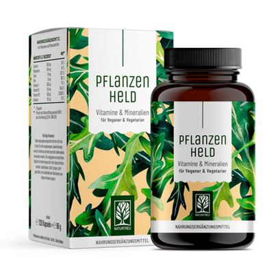 Pflanzenheld Vitamin- und Mineralstoff-Komplex 120Stk