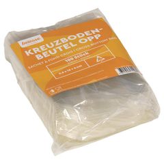 Kreuzbodensack transparent OPP 100Stück von Belesse