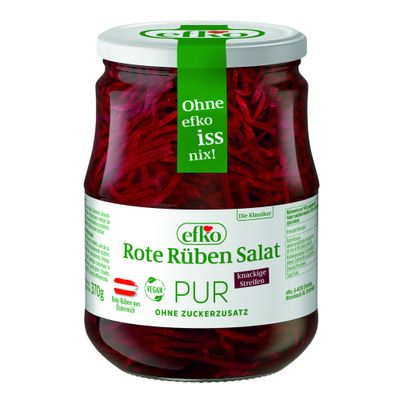 Rote Rüben Salat PUR Streifen 720ml von Efko