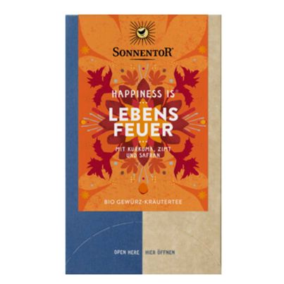 Bio Lebensfeuer a 1.7g 18Beutel - 6er Vorteilspack von Sonnentor