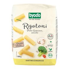 Bio Rigatoni semola 500g - 12er Vorteilspack von Byodo