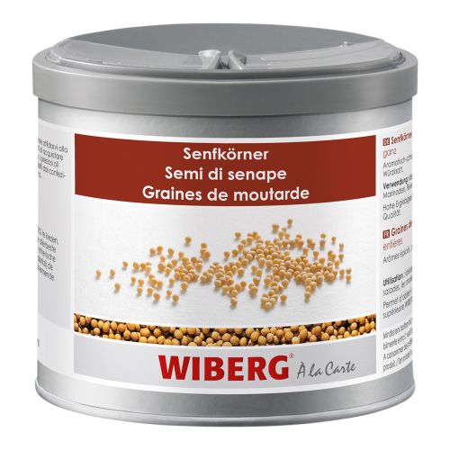 Senfkörner ca.380g 470ml von Wiberg