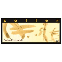 Organic chocolate butter caramel 70g - 10 pieces benefit pack from Zotter
