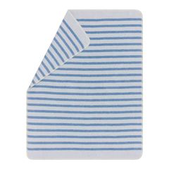Babydecke Mini Marine 70 x 90 cm - Hellblau - GRS zertifiziert - von David Fussenegger