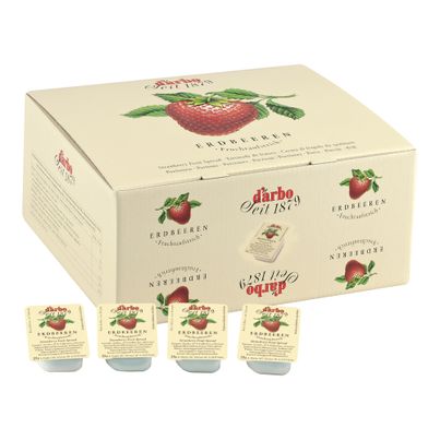 Darbo strawberry fruit spread (100 mini portions) -2500g