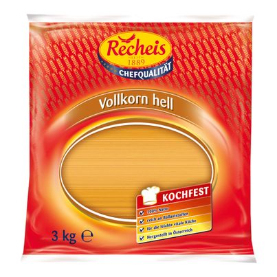 Recheis Vollkornpasta hell Spaghetti 3000g