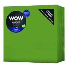 Dunilin Serv. leaf green 40x40 45ct von Duni