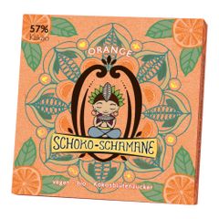 Bio Schoko-Schamane Orange 50g - 15er Vorteilspack von Mind Sweets