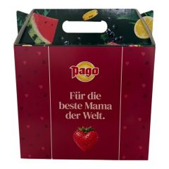 Pago Probierbox Muttertag Geschenkkarton gefüllt mit 10 Sorten Pago