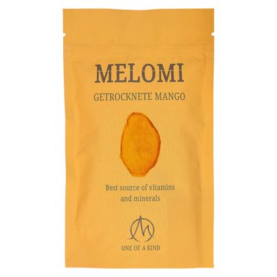 Getrocknete Mangos in Scheiben 70g - Trockenfrüchte von Melomi